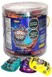 carrito de chocolate