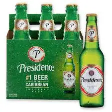 Cerveza presidente botella