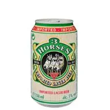 Cerveza 3 caballos Horses